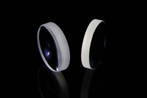 定制紫外到近紅外200-2100nm紫外熔石英平凸透鏡